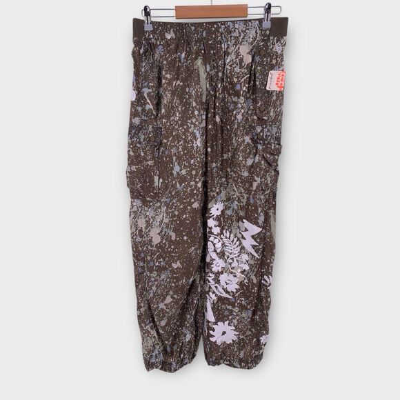 FP MOVEMENT BY FREE PEOPLE Color Burst Hike Pants Army Green M - Picture 3 of 16